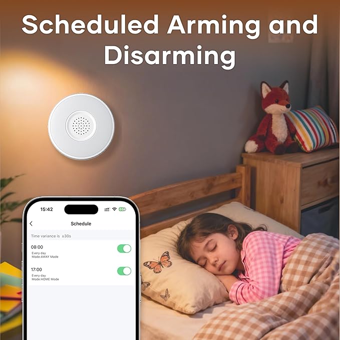 tolviviov WiFi Smart Door/Window Alarm System 8-Piece Kit – App Alerts - Image 7
