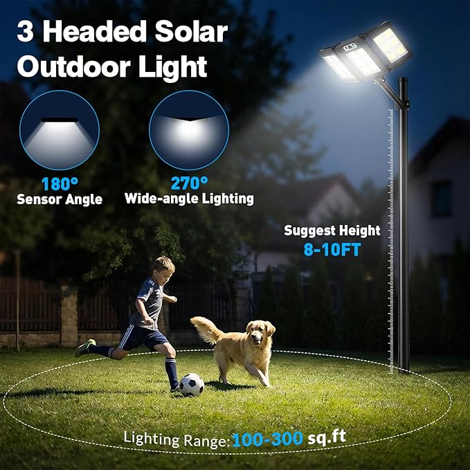 JWT Solar Street Lights Outdoor Waterproof - Image 2