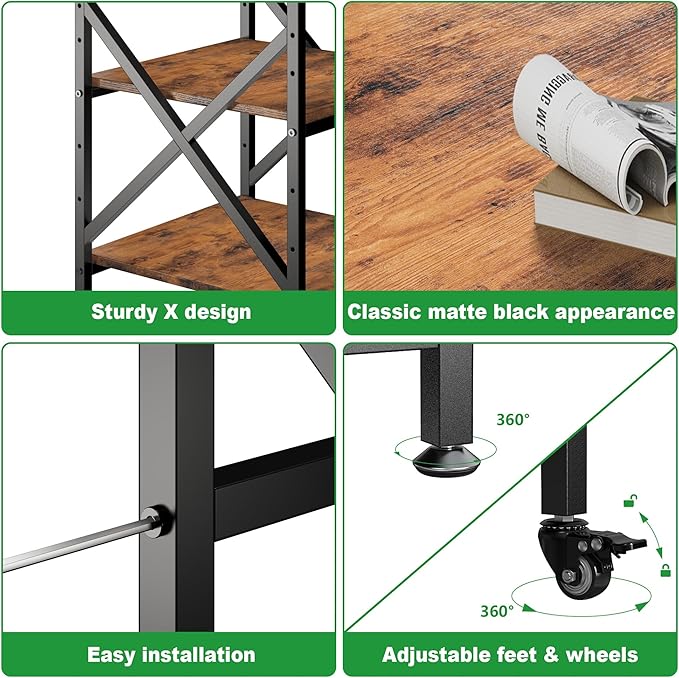 Ollieroo 3 Tier Printer Stand, Large Table - Image 7