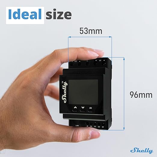 Shelly Pro Dual Cover/Shutter PM | LAN and Wi-Fi Connection, Professional DIN - Image 7
