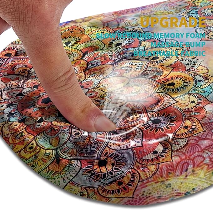 Hokafenle Ergonomic Mouse Pad Wrist Support, Wrist Rest Mousepad - Image 2