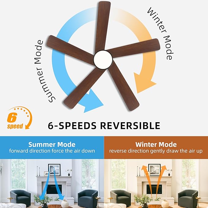 WINGBO 48 Inch DC Ceiling Fan - Image 3