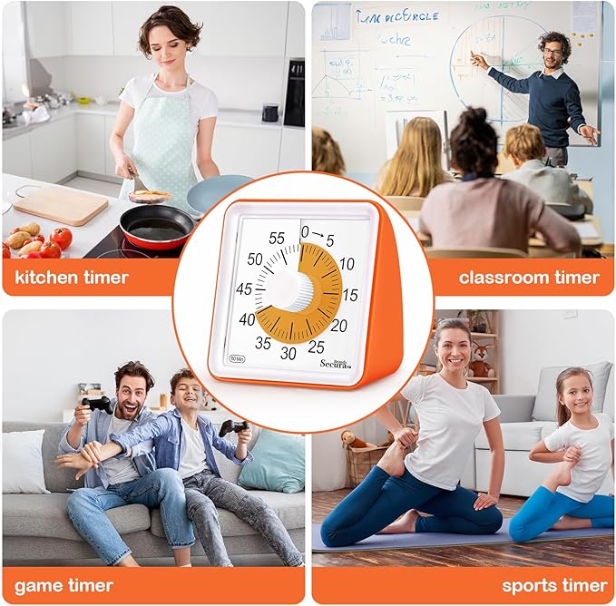 Secura 60 Minute Essential Visual Timer - Image 6