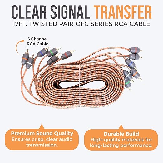 Elite Audio Premium Series Amp Kit Copper Clad Aluminum Wire, Triple-Shielded - Image 5