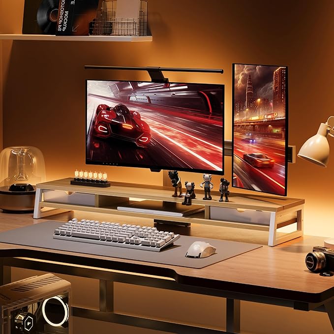 Fenge Dual Monitor Stand, Monitor Riser - Image 8