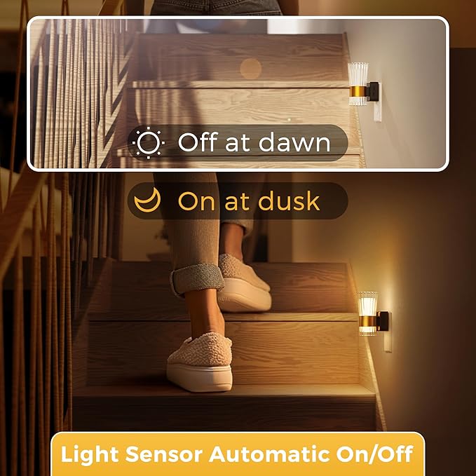 L LOHAS LED Night Light, Night Lights Plug into Wall, 3000K Soft Warm 0-100LM - Image 3