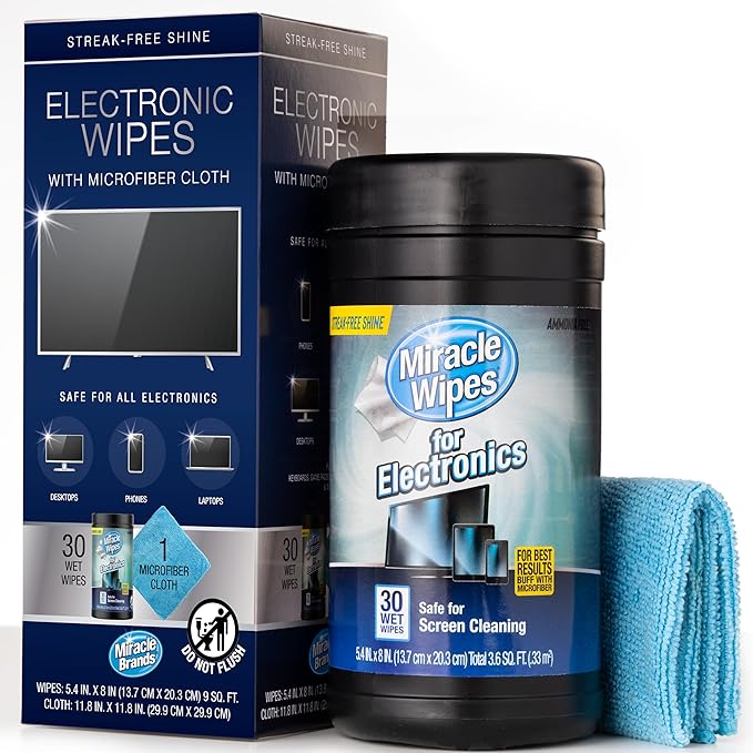 MiracleWipes for Electronics Cleaning by Miracle+Brands