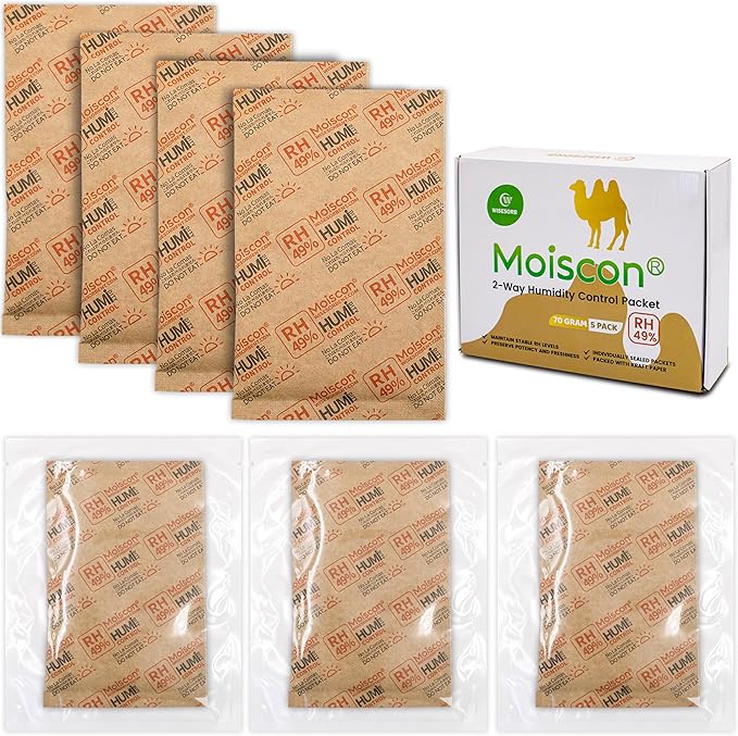 Wisesorb 49% Two-Way Humidity Control Packs by Wisesorb