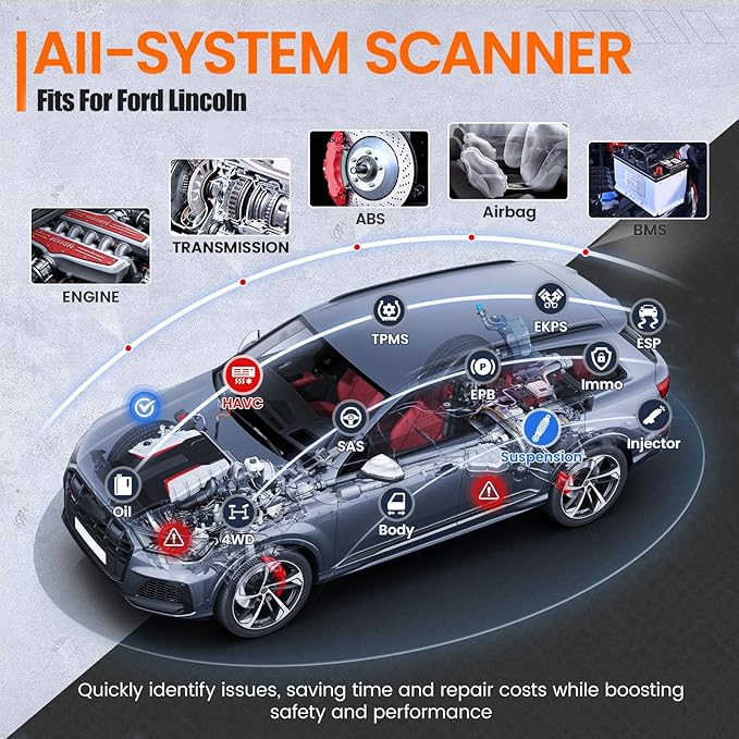 ANCEL FD500 OBD2 Scanner fits for Ford Lincoln Mercury - Image 3