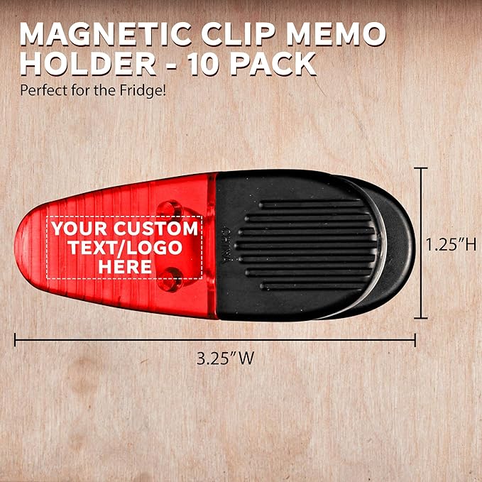 10 Magnetic Memo Holders Set - Image 5