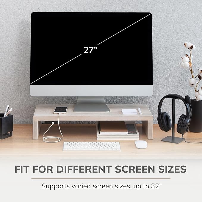 Anji Mountain Wooden Monitor Stand - Image 5