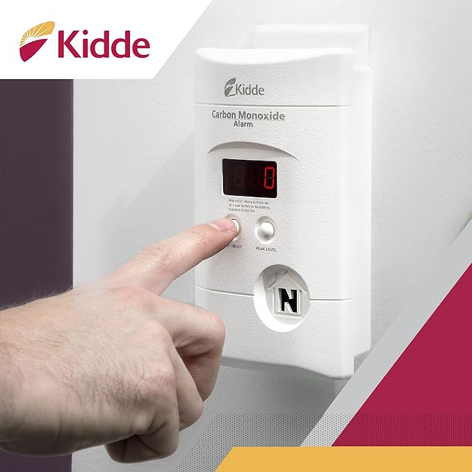Kidde Carbon Monoxide Detector, Plug In Wall - Image 5