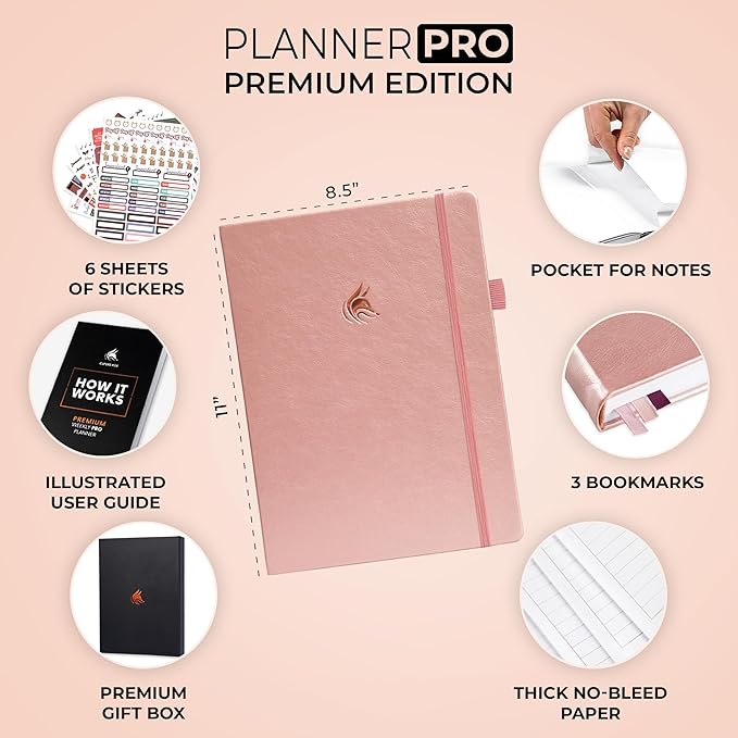 Clever Fox Planner Pro Premium – Luxurious Weekly & Monthly Planner - Image 2