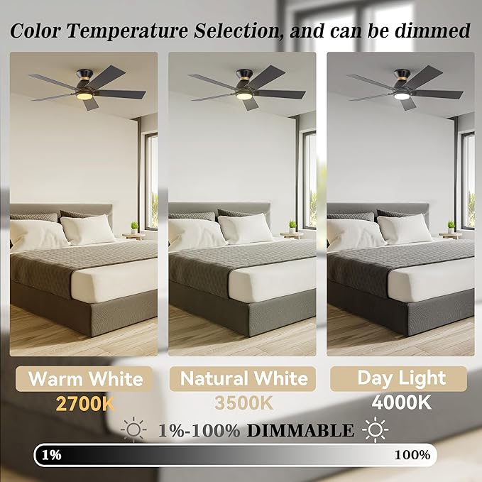 SMAAIR 52 Inch Smart Ceiling Fan - Image 3