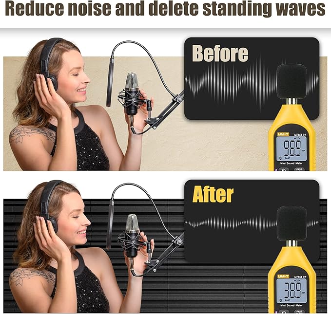 12 Pack Sound Proof Foam Panels - Image 5