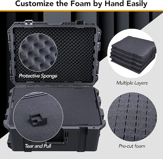 Lykus HC-6030 Large Waterproof Hard Case - Image 2
