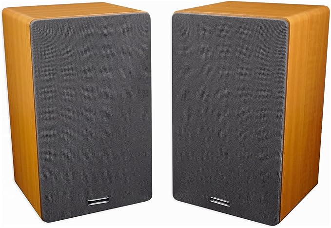 Rockville Pair RockShelf 68C V2 400W Wood 6.5" Bookshelf Speakers, 8 Ohm - Image 2