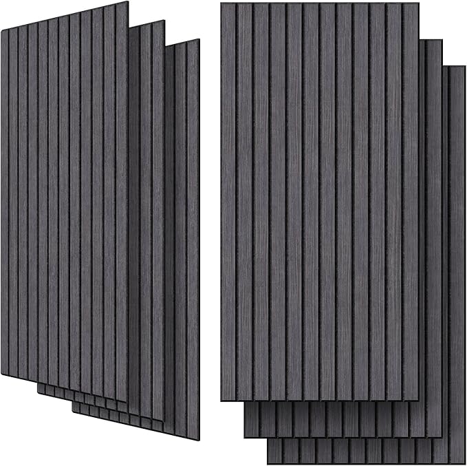 UMIACOUSTICS 6 Packs Acoustic Panel, 47.2 x 23.6 Inches Decorative Sound Proof by UMIACOUSTIC