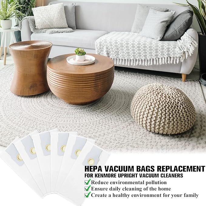 53294 Type O HEPA Cloth Vacuum Bags Replacement - Image 7