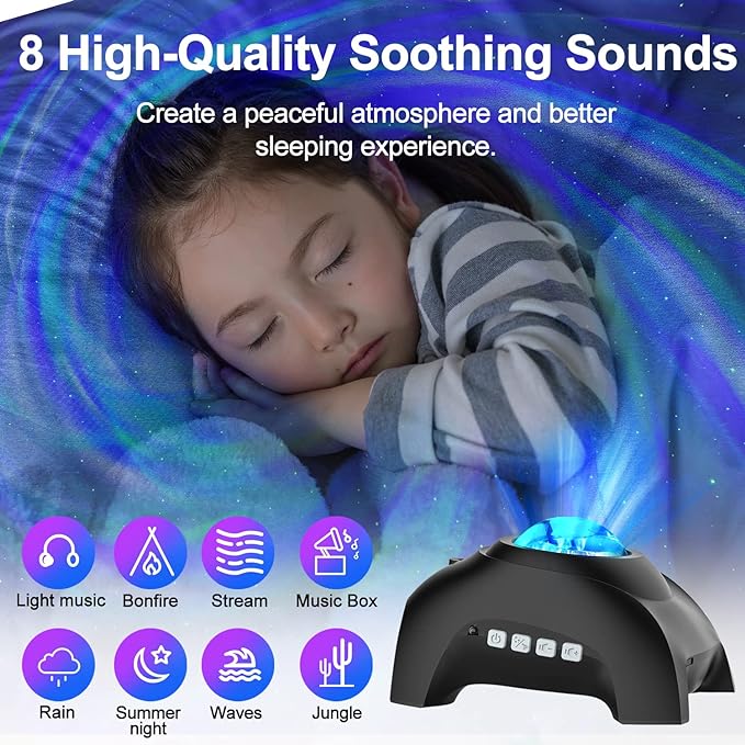 Galaxy Projector, CIMELR Star Projector Night Light - Image 3