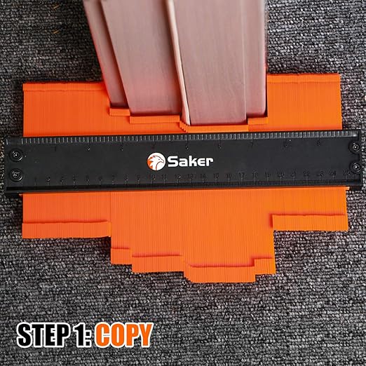 Saker Contour Gauge Duplication-Adjustable Lock-Precisely Copy Irregular - Image 3