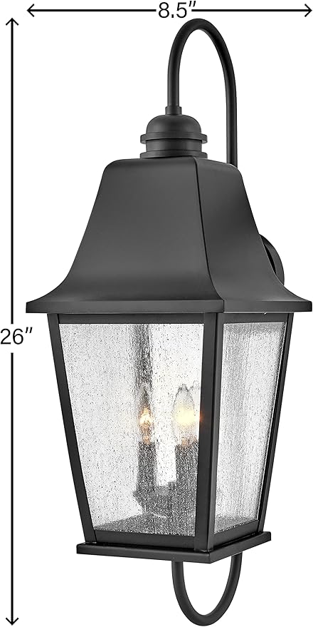 Hinkley Kingston Outdoor Large Wall Mount Lantern - Image 2