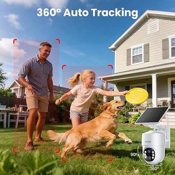 SOLIOM- 5MP Security Cameras Wireless Outdoor, No Subscription, 2-Cam Pack - Image 7