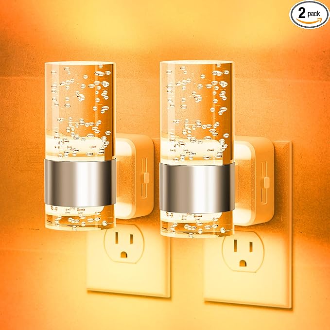 JandCase Night Light, Automatic Night Lights Plug into Wall, 2 Pack Dimmable by JandCase