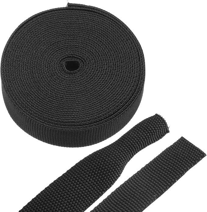MECCANIXITY Braided Cable Sleeves Heat Shrinkable Fabric Sleeving, 5/8" 16ft by MECCANIXITY