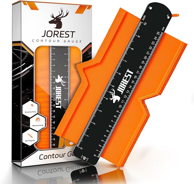 JOREST Contour Gauge with Lock, Gifts Ideas by Jorest