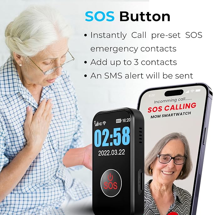 SecuLife New 2026 Fall Alert Device, Medical Alert Pendant - Image 6