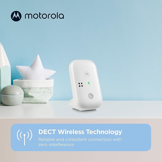 Motorola Nursery Baby Monitor, 1000ft Range PIP10 Audio Only, No WiFi Needed - Image 6