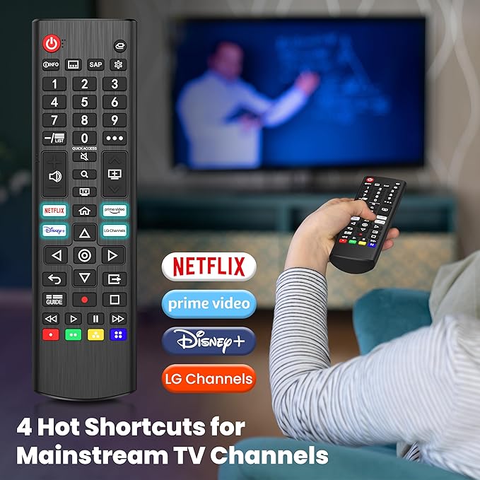 Universal Remote Control for LG Smart TV, Replacement Remove for LG Original - Image 4