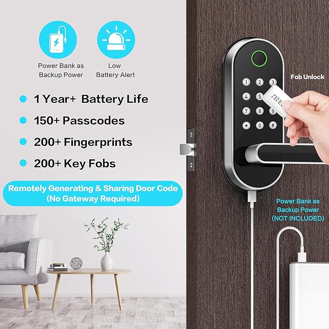 Fingerprint Smart Door Lock - Image 3