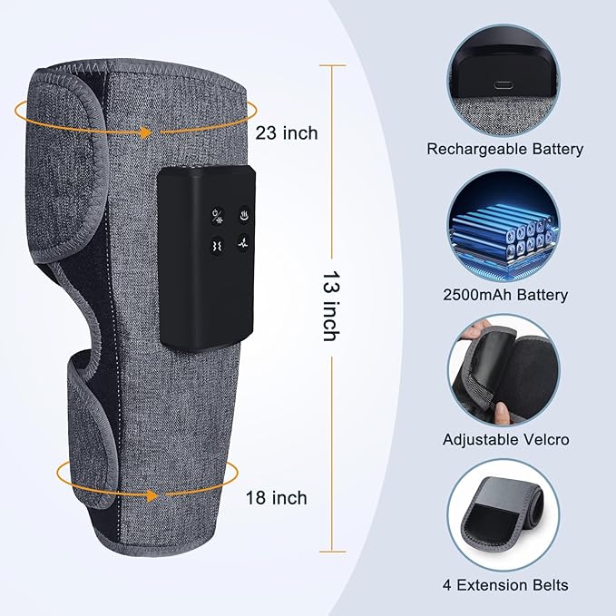 Air Compression Leg Massagers for Circulation and Pain Relief - Image 6