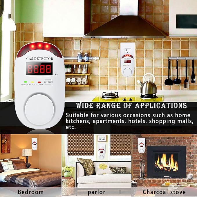 COLORWELL Gas Alarm，Propane detectors - Image 5