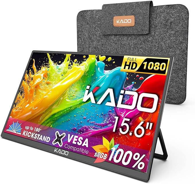 Kado 15.6" 1080p Portable Monitor by Kado