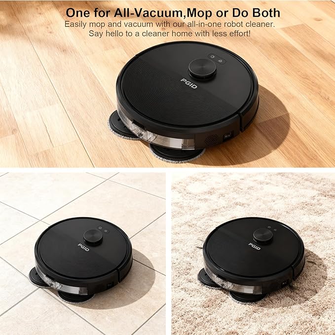 PGID Self-Emptying Robot Vacuum Cleaner, Robot Vacuum and Mop, FlexiArm Edge - Image 7