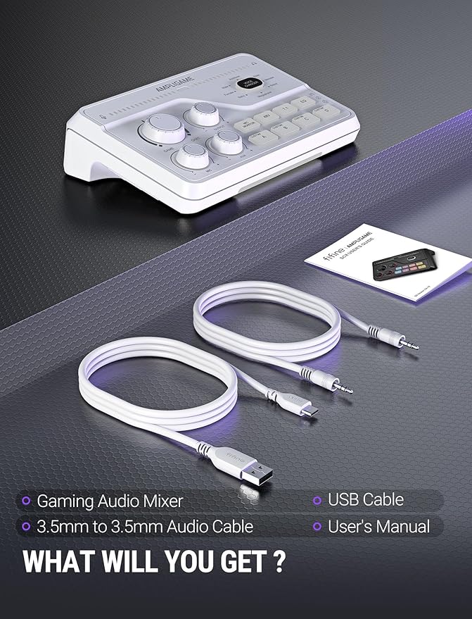 FIFINE Audio Mixer for Gaming - Image 9