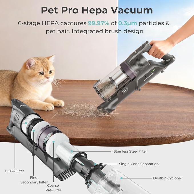 Candy Cordless Vacuum Cleaner, 45Mins Vacuum Cleaners - Image 5