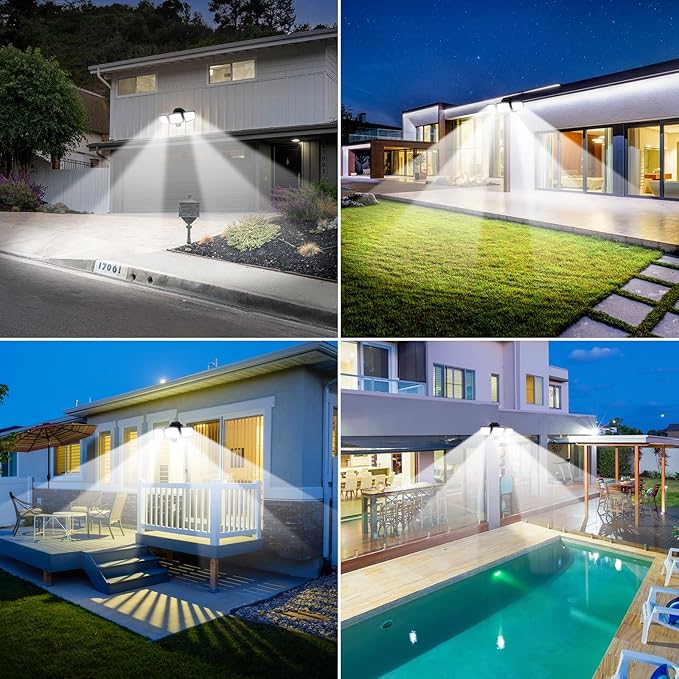 PURICH LED Security Lights Motion Sensor Outdoor Lights, 5000K Daylight - Image 8