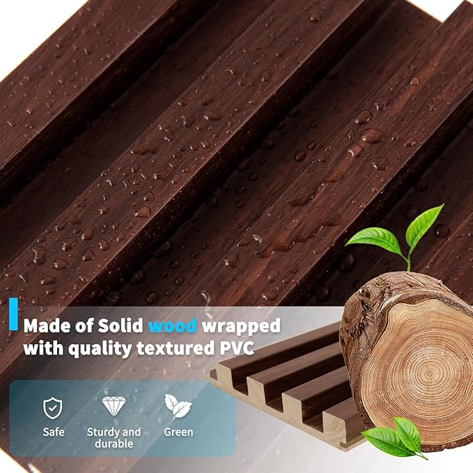 Art3d Slat Wood Wall Paneling for Interior and Ceiling Decoration - Image 5