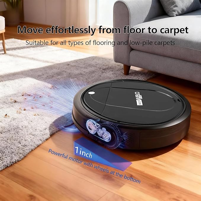 3-in-1 Robot Vacuum & Mop for Pet Hair | Powerful 4500Pa Suction, Tangle-Free - Image 7
