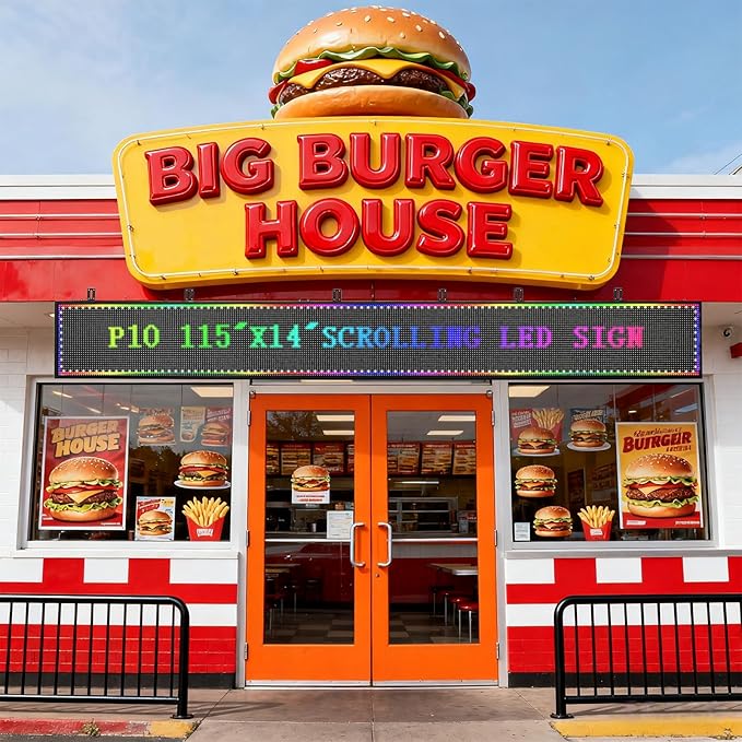 P10 Scrolling LED Sign Programmable Display Digital Bright Open Led Sign - Image 2