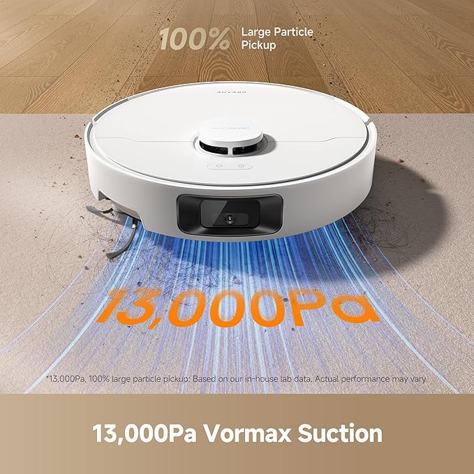 DREAME D20 Pro Plus Robot Vacuum, 000Pa Suction, DuoBrush - Image 2