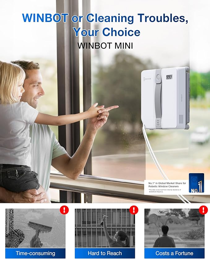 ECOVACS WINBOT Mini Window Cleaning Robot - Image 2