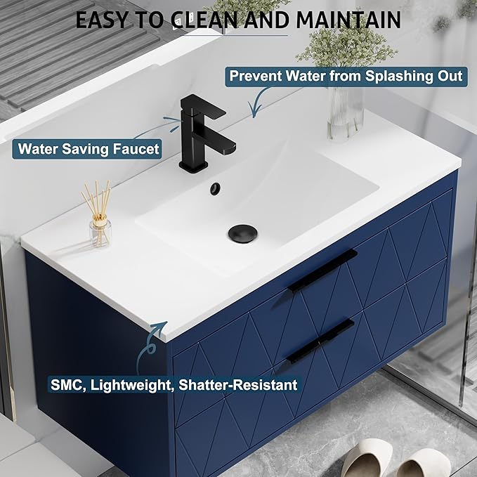 eclife 36" Bathroom Vanities Cabinet - Image 4