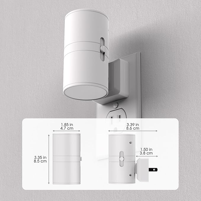 Briignite Night Lights Plug into Wall, Modern LED Night Light Plug in, Dusk to - Image 4