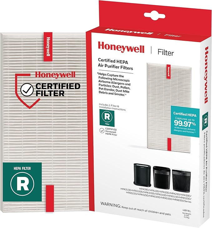 Honeywell HEPA Air Purifier Filter R, 3000 and 5000 Series by HoneywellPluggedIn
