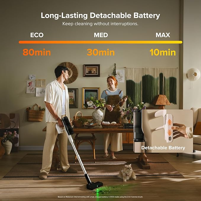 roborock H60 Hub Pro Cordless Stick Vacuum Cleaner - Image 4